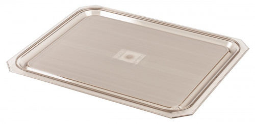 Couvercle pour bac GN 1/4 plat copolyester Bank Bonnet