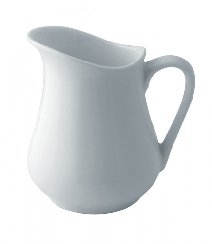 Pot à lait ovale blanc porcelaine 5 cl Ø 4 cm Cafett Pro.mundi