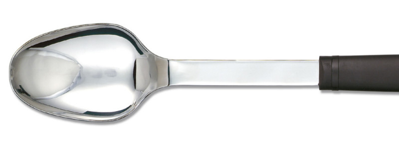 Cuillère de service pleine noir inox 33 cm Stop Glisse Deglon