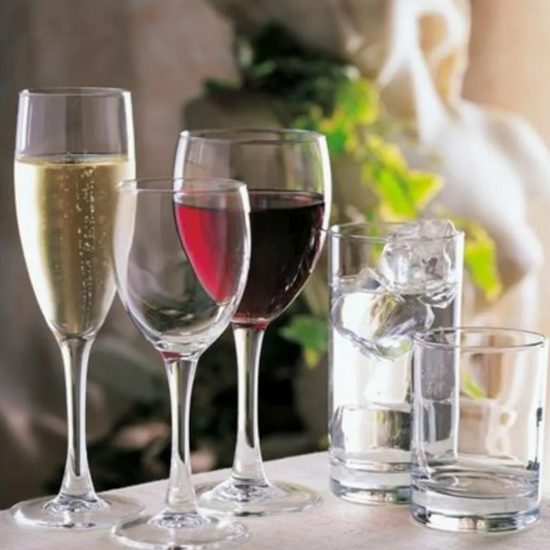 Verre à pied verre trempé 31 cl Princesa Arcoroc