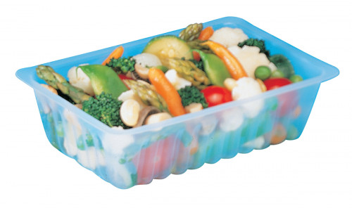 Barquette charcutière rectangulaire transparent 14,3x11,1x4,9 cm 50 cl Alphaform (250 pièces)