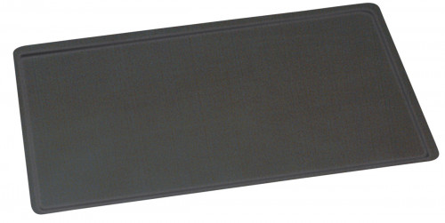 Plaque de cuisson non perforé tôle d'acier Pâtissier 60x40x1 cm 1,2 mm Bords pincés De Buyer