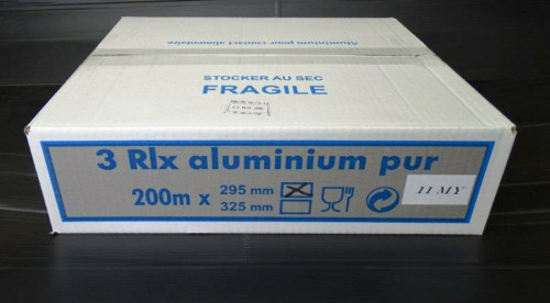 Recharge film aluminium 200 m x 30 cm (3 pièces)