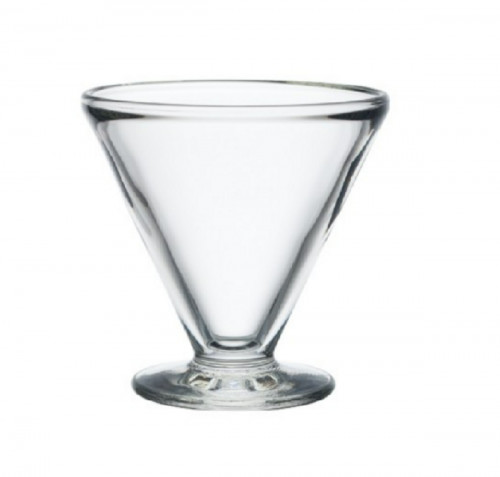 Coupe à dessert transparent verre pressé Ø 9,2 cm Vega La Rochere