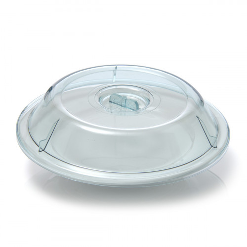 Couvre assiette rond transparent polyamide Ø 23,8 cm Enova