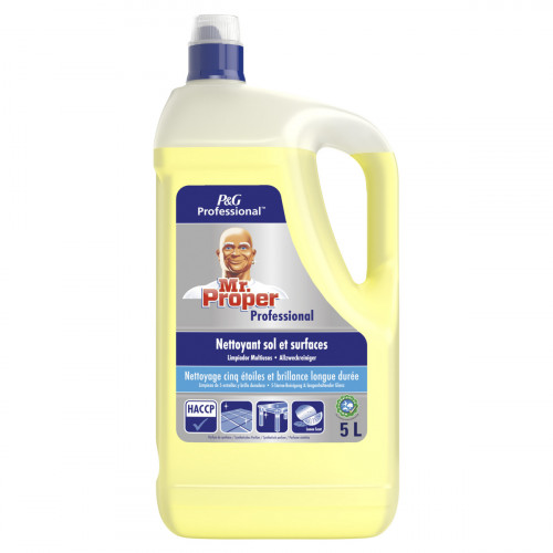 Nettoyant multi-surfaces 5 L Mr Propre (5 pièces)
