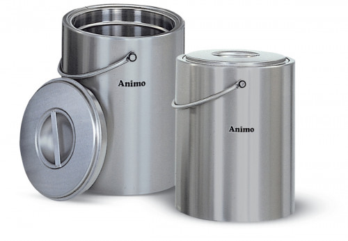 Conteneur isotherme inox 25,2x25,2x36,2 cm 10 L Sans robinet Animo
