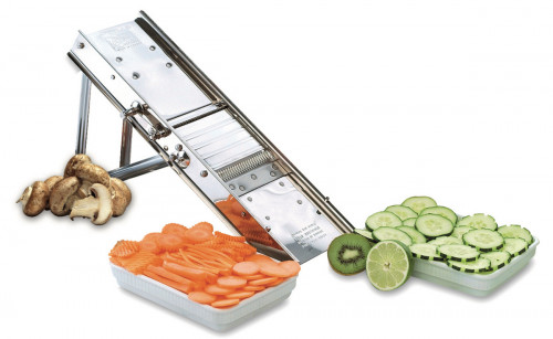 Mandoline sans chariot inox 41x13,5x4,5 cm L.tellier