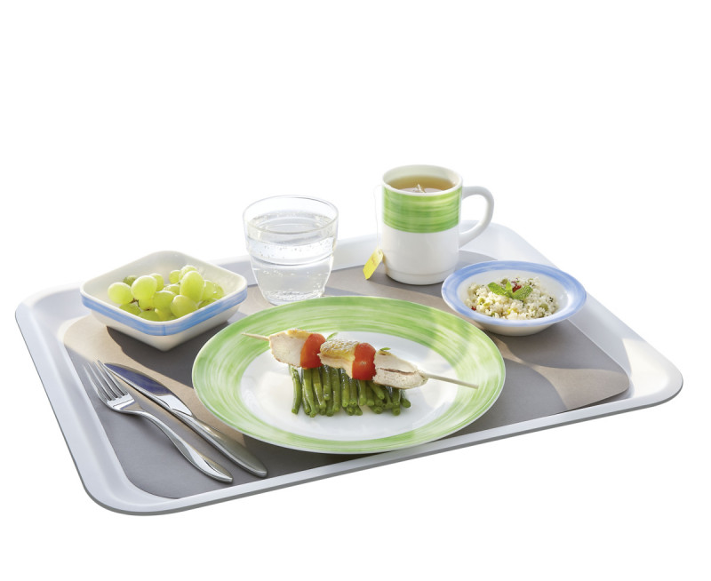 Assiette creuse rond vert verre opal Ø 22,5 cm Brush Arcoroc
