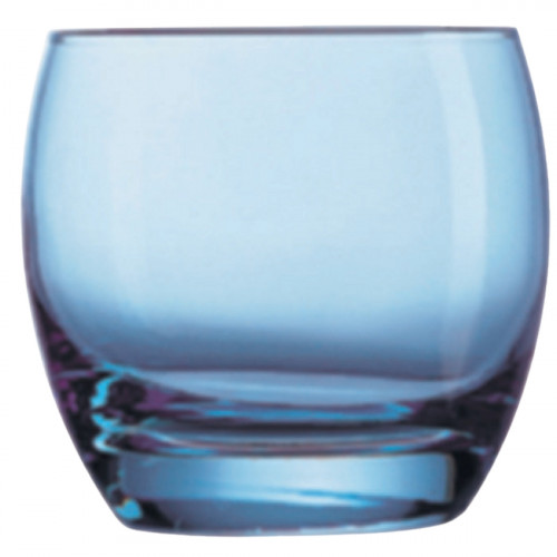 Gobelet forme basse bleu verre 32 cl Salto Arcoroc