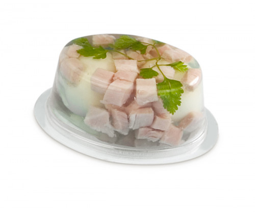 Moule oeuf rectangulaire transparent 8,6x6,6x3,4 cm 9 cl Alphaform (150 pièces)