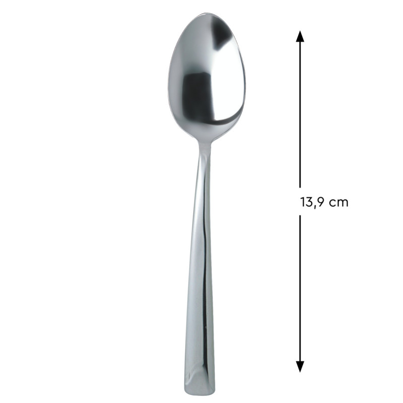 Cuillère à café inox 18/0 13,9 cm Style 180 Pro.mundi
