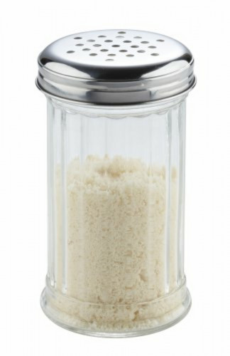 Saupoudreuse à parmesan transparent Ø 7,5 cm 13,5 cm Pro.mundi