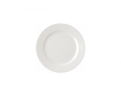 Assiette plate rond ivoire porcelaine vitrifiée Ø 19 cm Banquet Rak