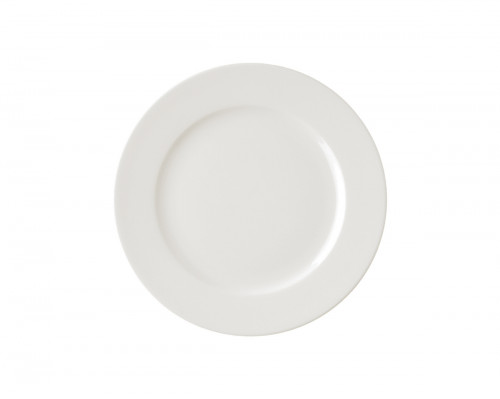 Assiette plate rond ivoire porcelaine vitrifiée Ø 25 cm Banquet Rak