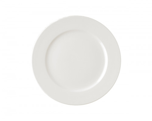 Assiette plate rond ivoire porcelaine vitrifiée Ø 27 cm Banquet Rak