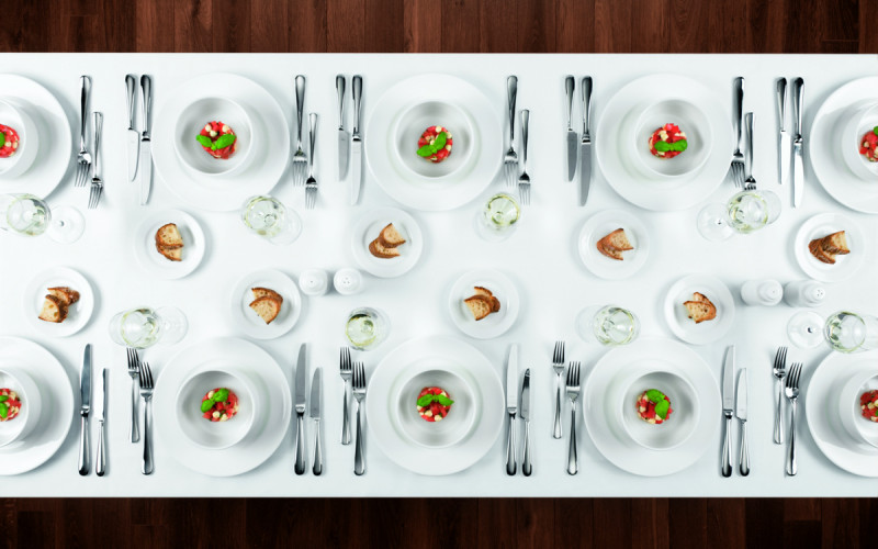 Poivrière ivoire porcelaine vitrifiée Ø 4,9 cm Banquet Rak