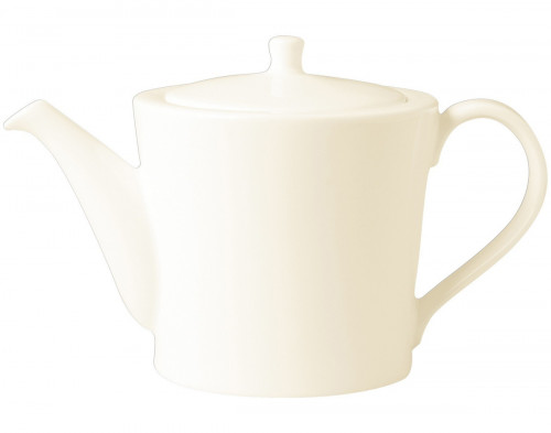 Théière rond ivoire porcelaine vitrifiée Fine Dine Rak