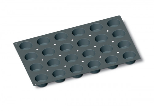 Plaque 24 muffins silicone Pâtissier 60x40x3,5 cm Moulflex Pro De Buyer