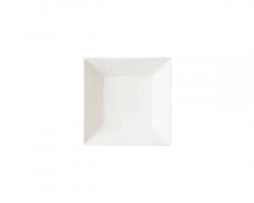 Coupelle carré ivoire porcelaine vitrifiée 13 cm Allspice Rak