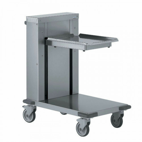 Chariot à niveau constant pour plateaux inox Tournus
