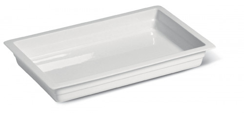 Bac ivoire porcelaine vitrifiée 32,5 cm Range Buffet Rak