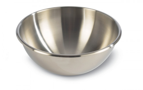 Bassine demi-sphérique inox Ø 24 cm 12,5 cm 3,6 L Pro.cooker