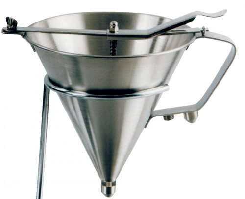 Support pour entonnoir inox 15 cm De Buyer