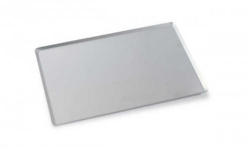 Plaque de cuisson non perforé aluminium Pâtissier 40x30 cm 1,5 mm Bords pincés De Buyer