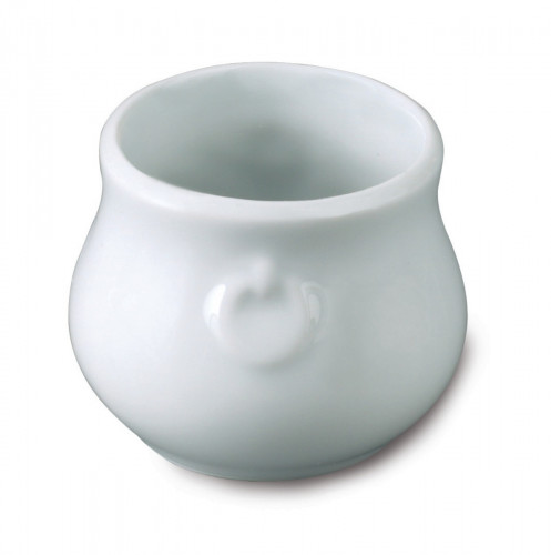 Marmite à jus rond blanc porcelaine Ø 5 mm Pro.mundi