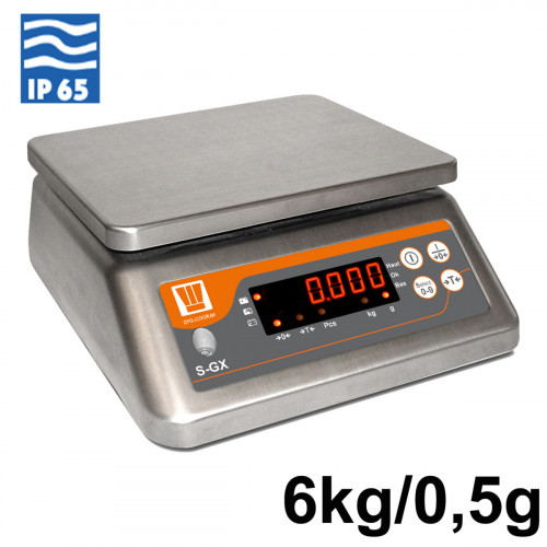 Balance de laboratoire 6 kg 0,5 °C 230v Pro.cooker