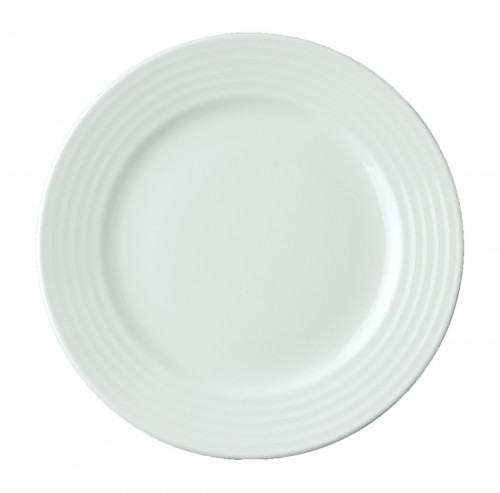 Assiette plate rond ivoire porcelaine vitrifiée Ø 29 cm Rondo Rak