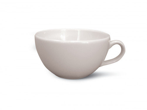 Tasse à thé rond ivoire porcelaine vitrifiée Banquet Rak