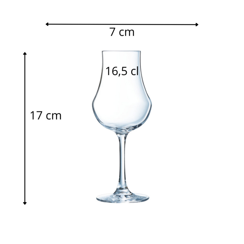 Verre à pied verre cristallin 16,5 cl Open Up Chef & Sommelier