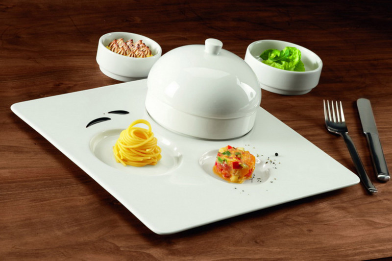 Coupelle rond ivoire porcelaine vitrifiée Ø 10,5 cm Allspice Rak