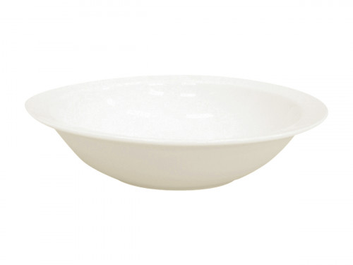 Bol rond ivoire porcelaine vitrifiée 45 cl Ø 17 cm Ska Rak