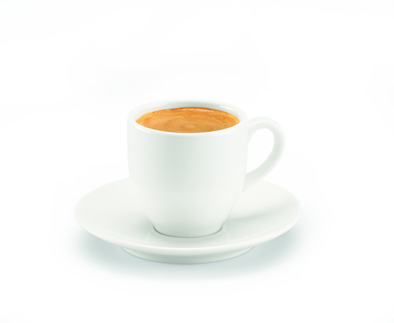 Tasse à déjeuner rond ivoire porcelaine vitrifiée 28 cl Ø 9 cm Classic Gourmet Rak