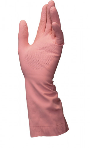 Paire de gants de ménage rose 8 Vital Mapa