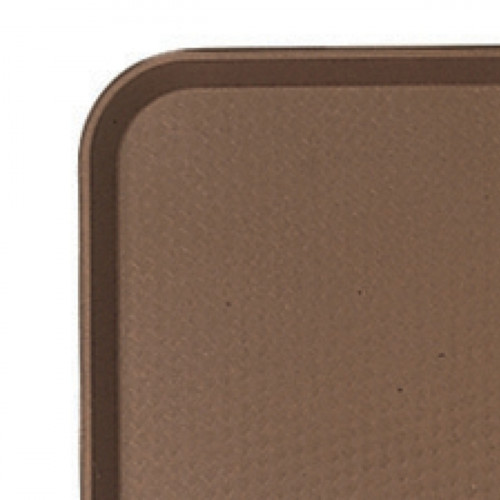 Plateau polypropylène (pp) marron 46x36 cm Fast Food Cambro