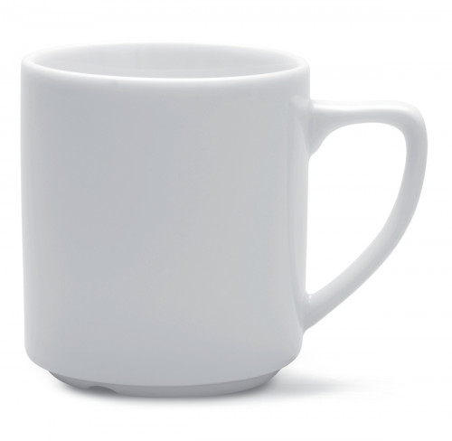 Mug rond blanc porcelaine 30 cl Ø 8 cm Cafett Pro.mundi