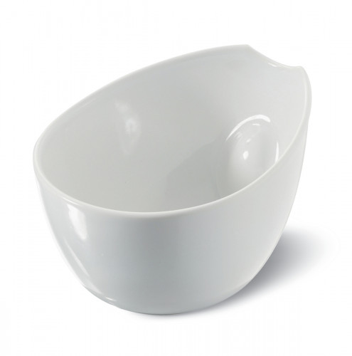 Mini pot ovale blanc porcelaine culinaire 7 cm Impulse Revol
