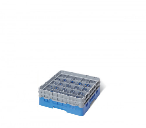 Casier de lavage 25 compartiments 50x50x34,9 cm 8,7 cm 32 cm Camrack Cambro