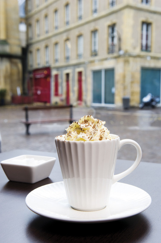 Sous-tasse à expresso rond ivoire porcelaine vitrifiée Ø 12,5 cm Metropolis Rak
