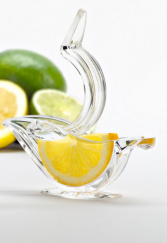 Presse-citron ovale transparent Pressart