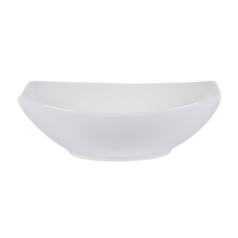 Saladier ovale blanc porcelaine 22 cm Matcha Pro.mundi