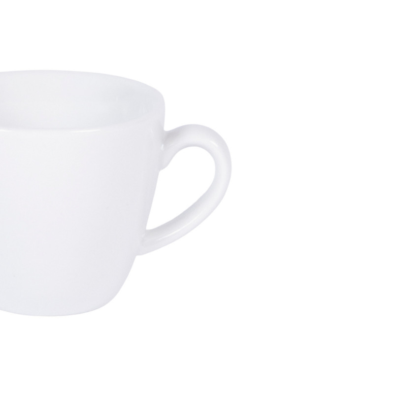 Tasse à expresso rond blanc porcelaine 10 cl Ø 6,3 cm Emotions Pro.mundi