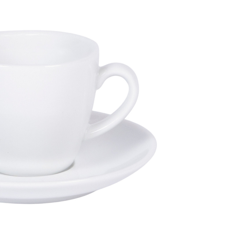 Tasse à expresso rond blanc porcelaine 10 cl Ø 6,3 cm Emotions Pro.mundi