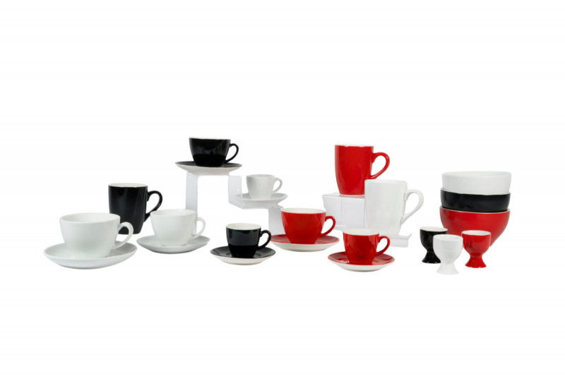 Bol rond noir porcelaine 63 cl Ø 14 cm Emotions Pro.mundi