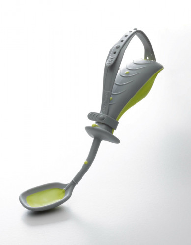 Cuillère gris polypropylène (pp) Flex Ergo Saint Romain