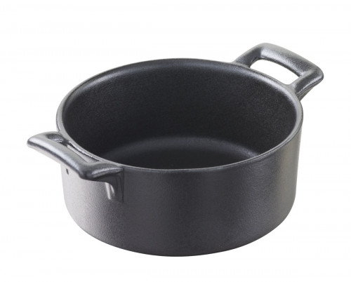 Ramequin rond noir porcelaine culinaire Ø 9,4 cm Belle Cuisine Revol